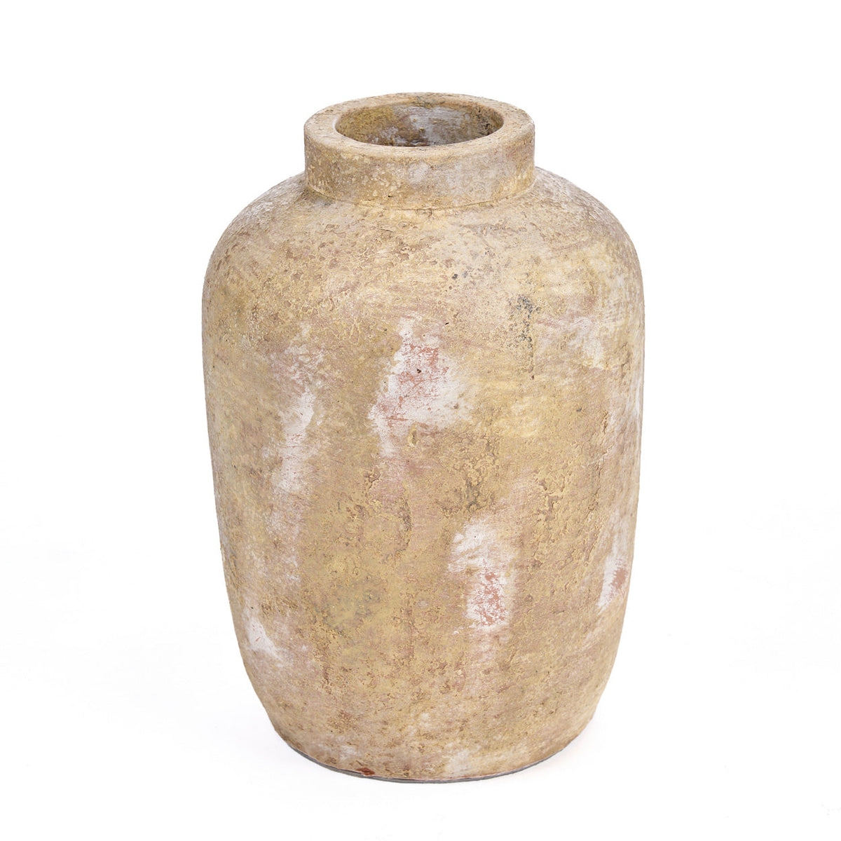 The Clay Echo Vase - Cream - M