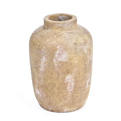 The Clay Echo Vase - Cream - M