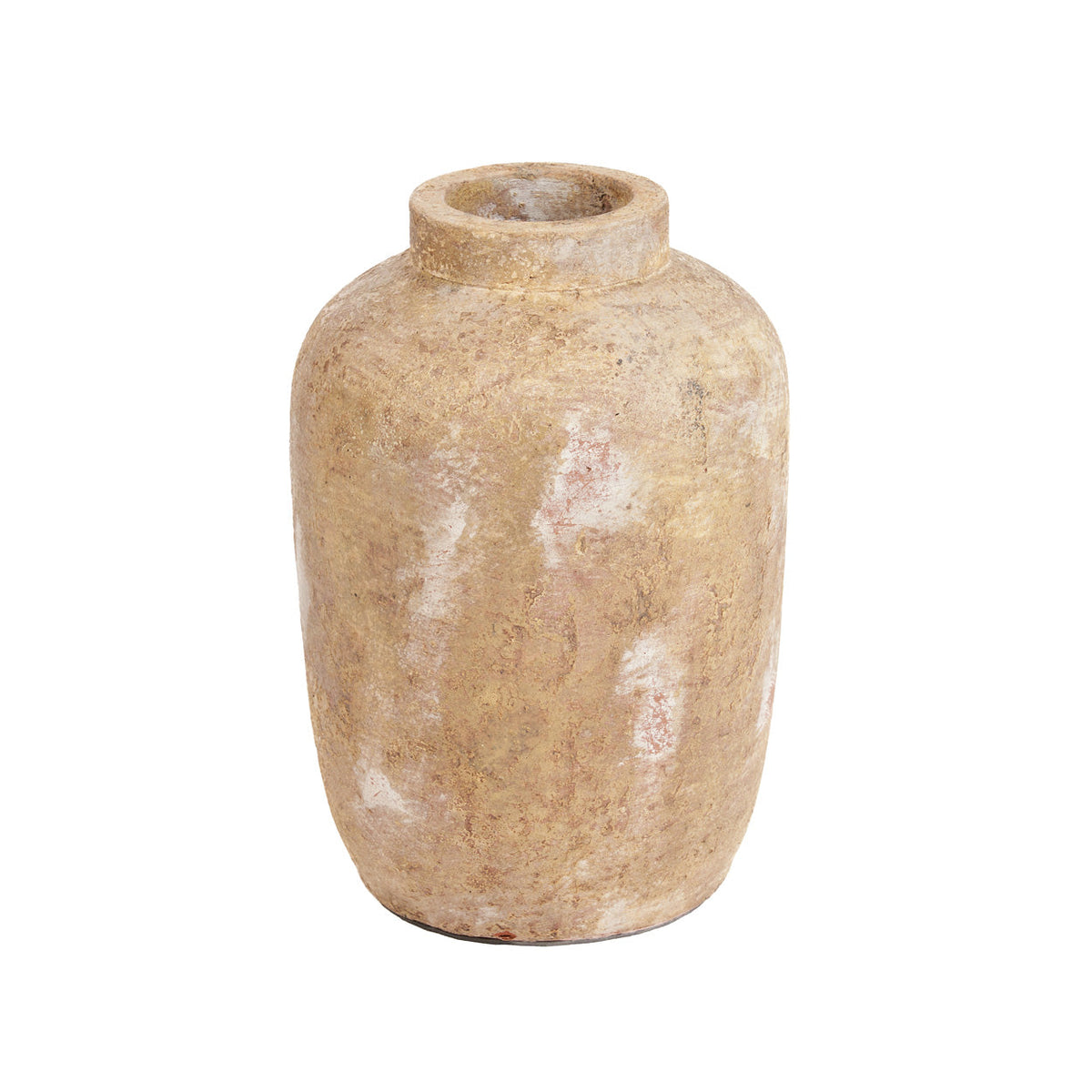 The Clay Echo Vase - Cream - M