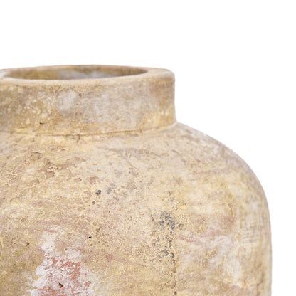 The Clay Echo Vase - Cream - M