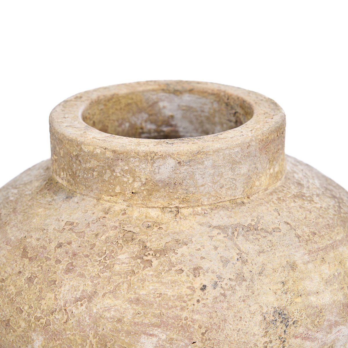 The Clay Echo Vase - Cream - M