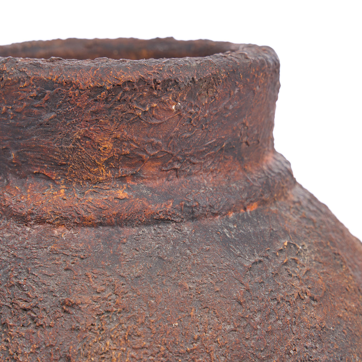 The Amphora Rustica Vase - Burgundy - M