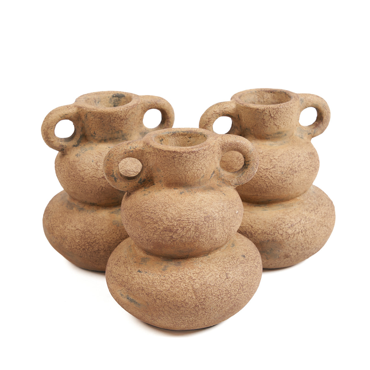 The Earthen Balance Vase - Sand - S
