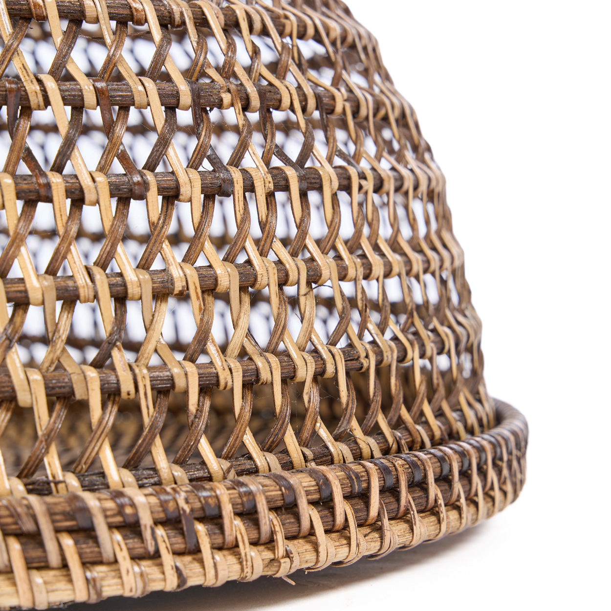 The Rattan Food Cover - Natural Brown - L