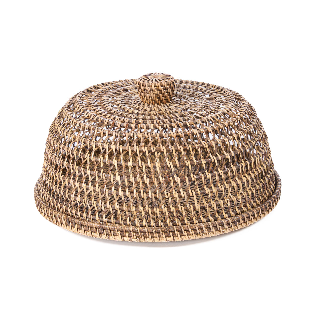 The Rattan Food Cover - Natural Brown - M