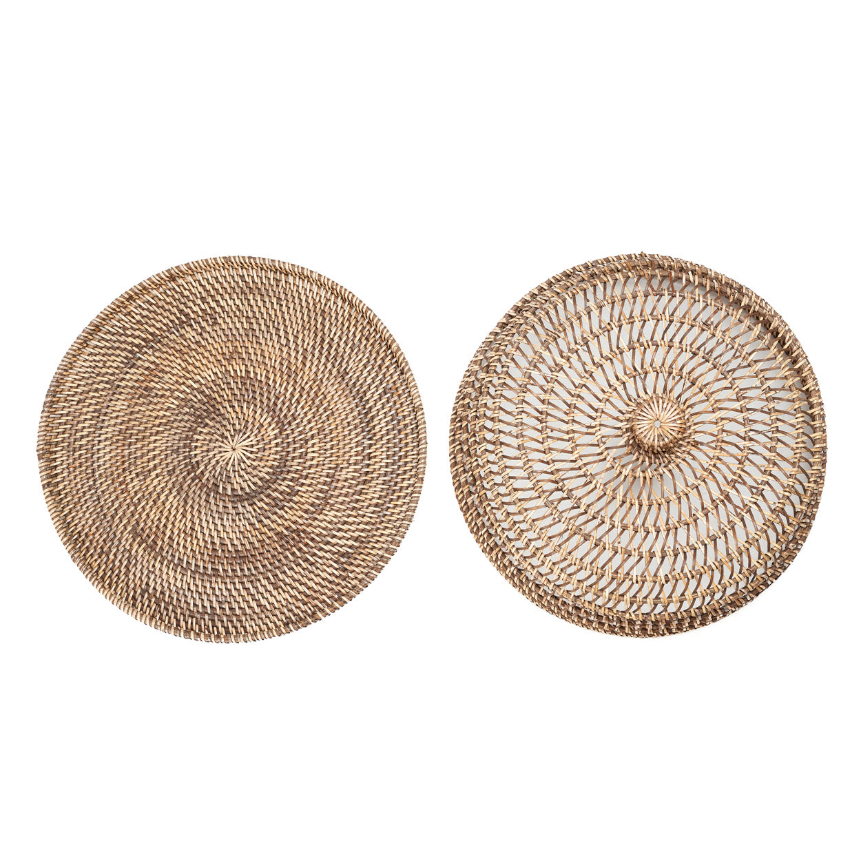 The Rattan Food Cover - Natural Brown - M
