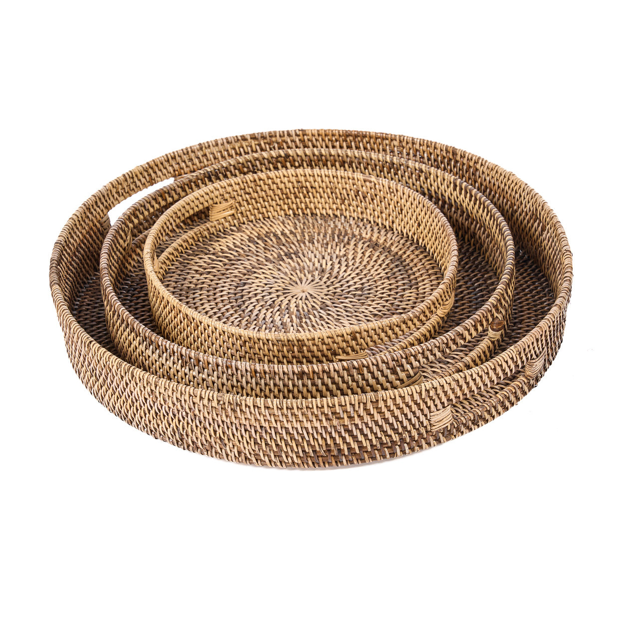 The Carry-All Trays - Natural Brown - M