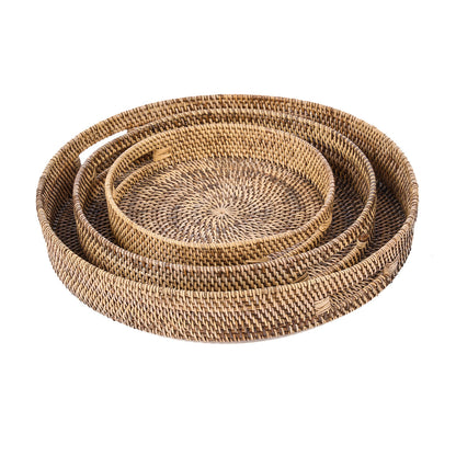 The Carry-All Trays - Natural Brown - M
