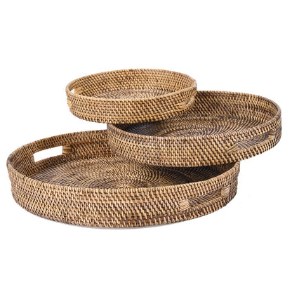 The Carry-All Trays - Natural Brown - M