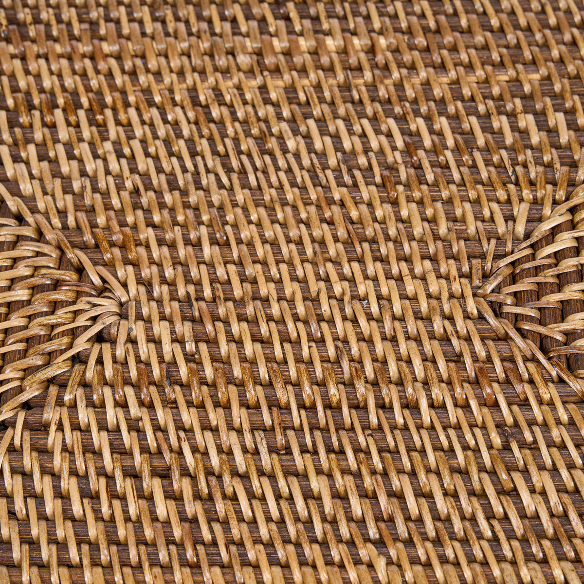 The Colonial Rectangular Placemat - Natural Brown