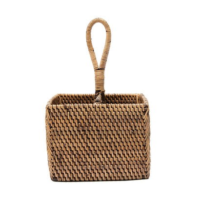 The Rattan Cutlery Caddy N°2 - Natural Brown