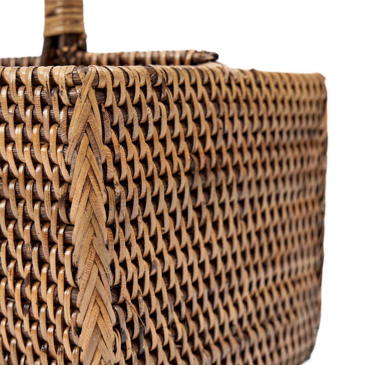 The Rattan Cutlery Caddy N°2 - Natural Brown