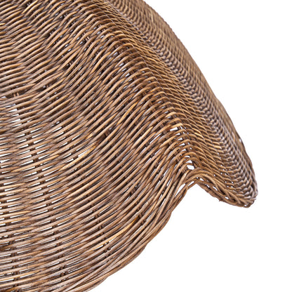 The Wave Pendant - Dark Walnut - L