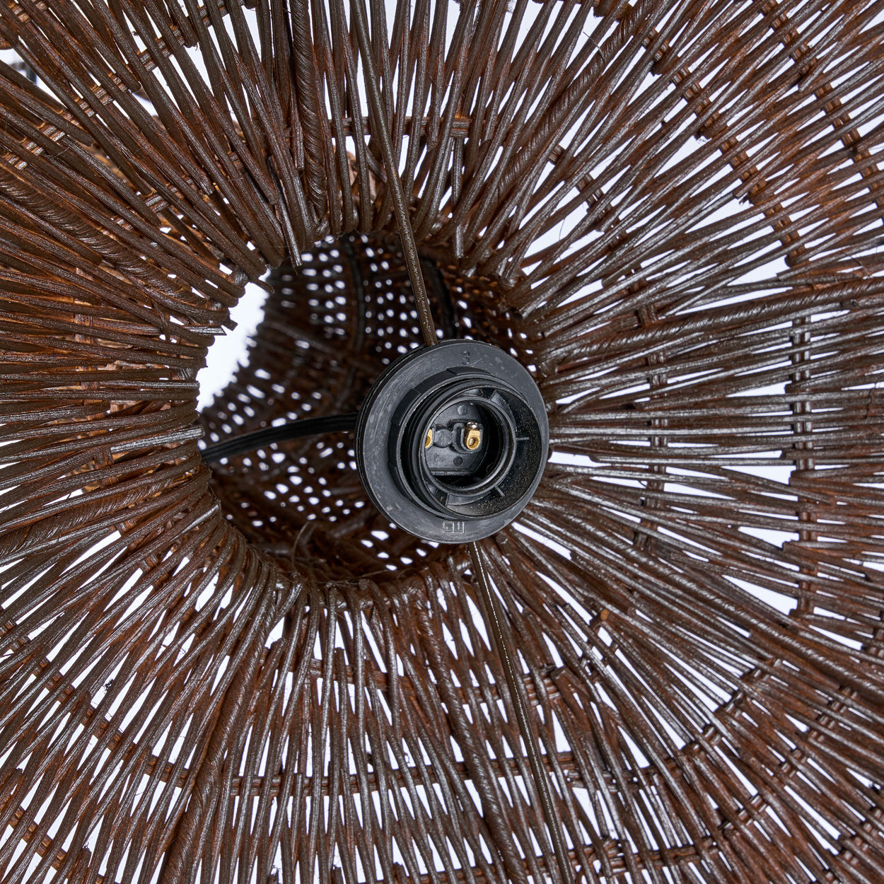 The Dome Pendant - Dark Walnut - XL