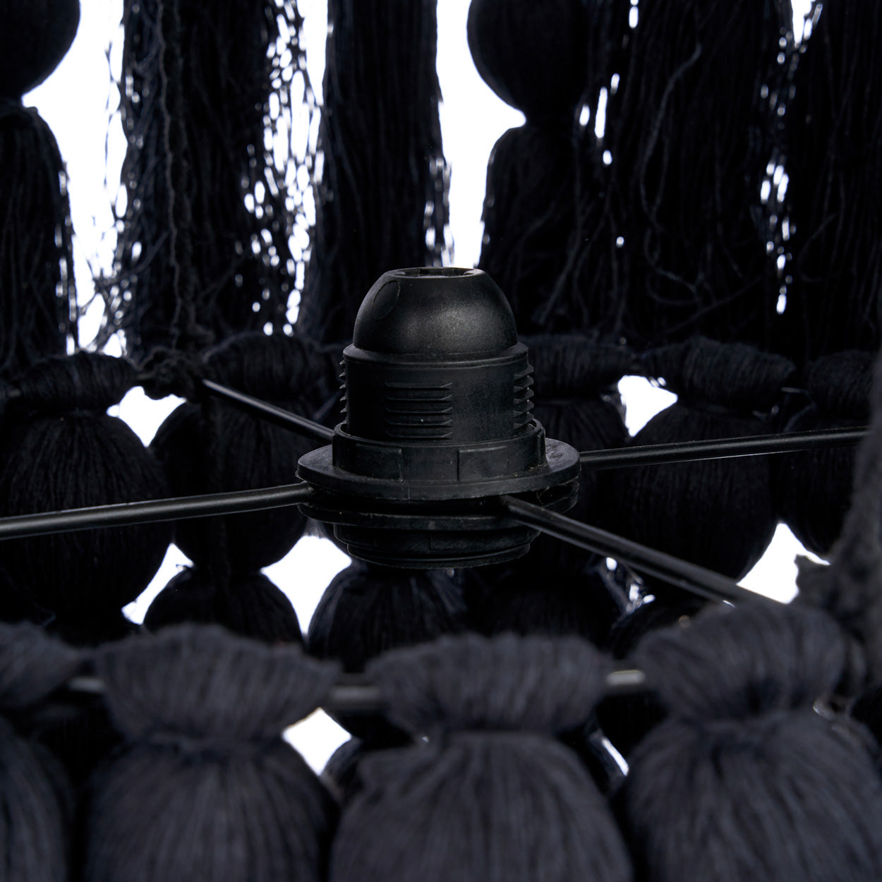 The Nomad Cotton Chandelier - Black - XL