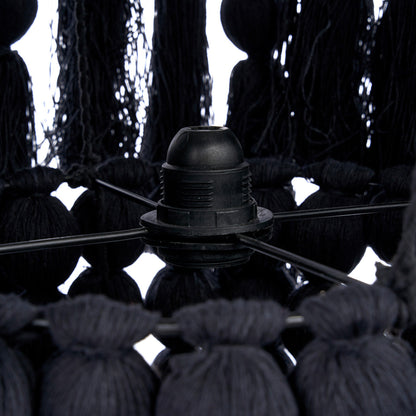 The Nomad Cotton Chandelier - Black - XL