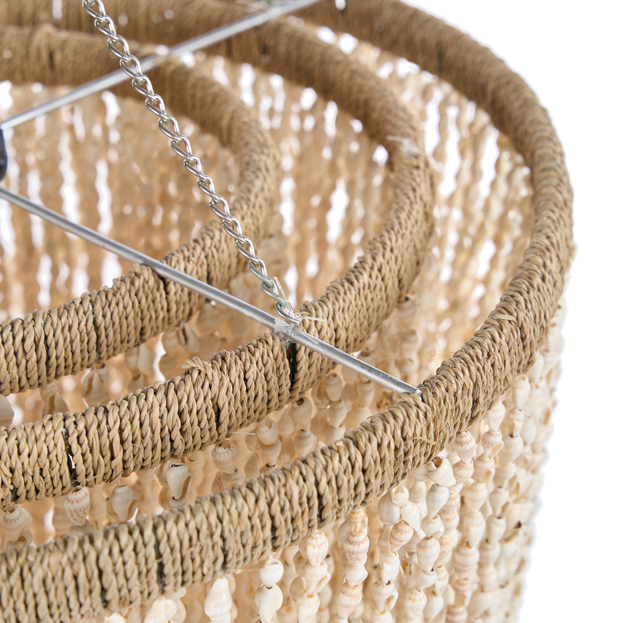 The Lagoon Shell Chandelier - Natural - M