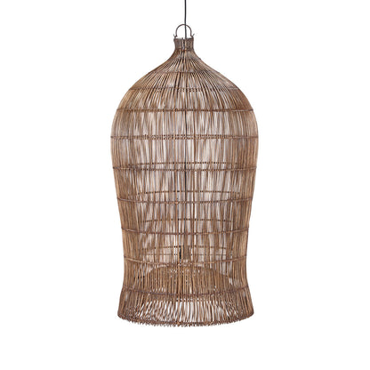 The Woven Bell Pendant - Dark Walnut - XL