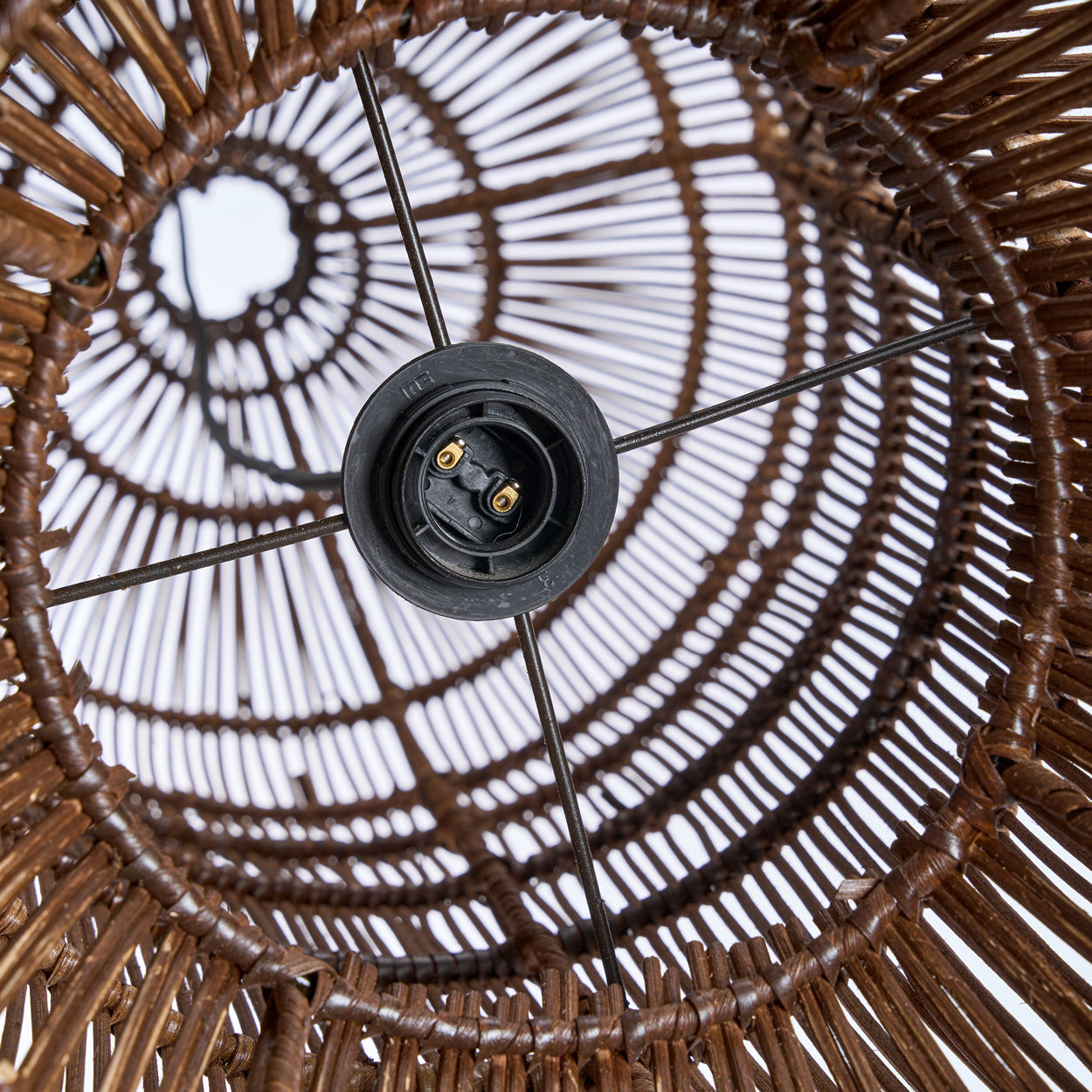 The Oasis Tower Pendant - Dark Walnut - XL