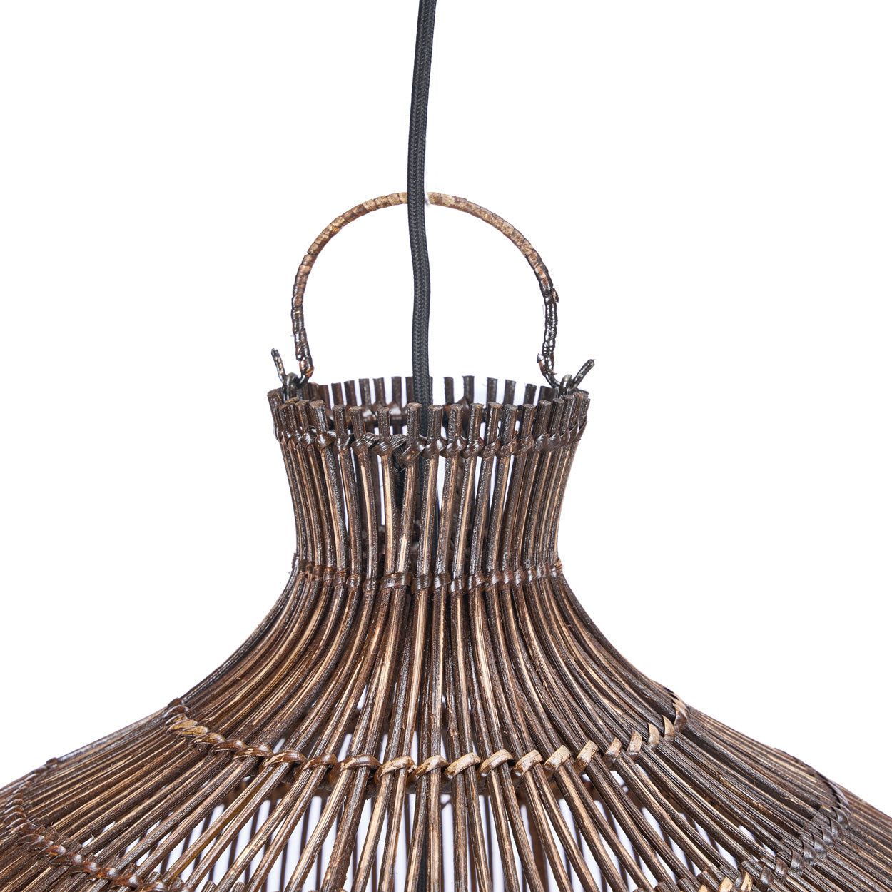 The Desert Gourd Pendant - Dark Walnut - S