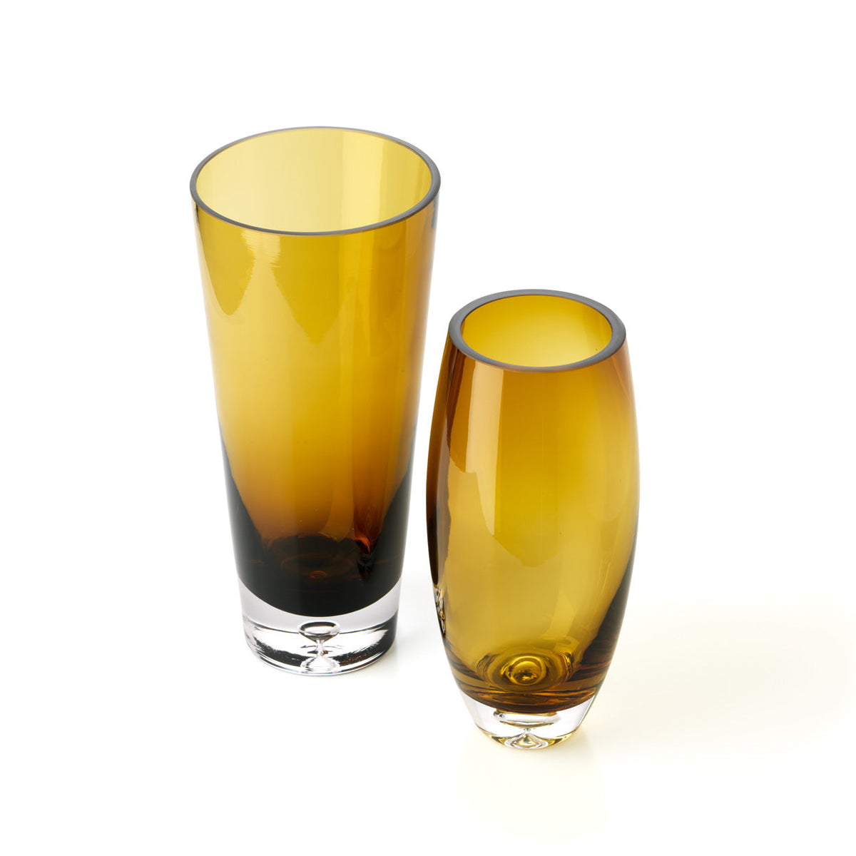 The Honey Glow Vase - Brown Gold - M