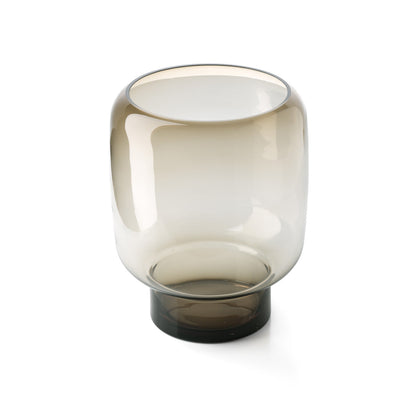 The Smoky Cube Vase - Brown - L