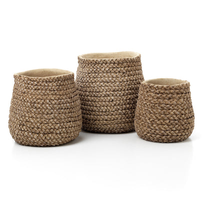 The Fake Braided Planter - Natural - S