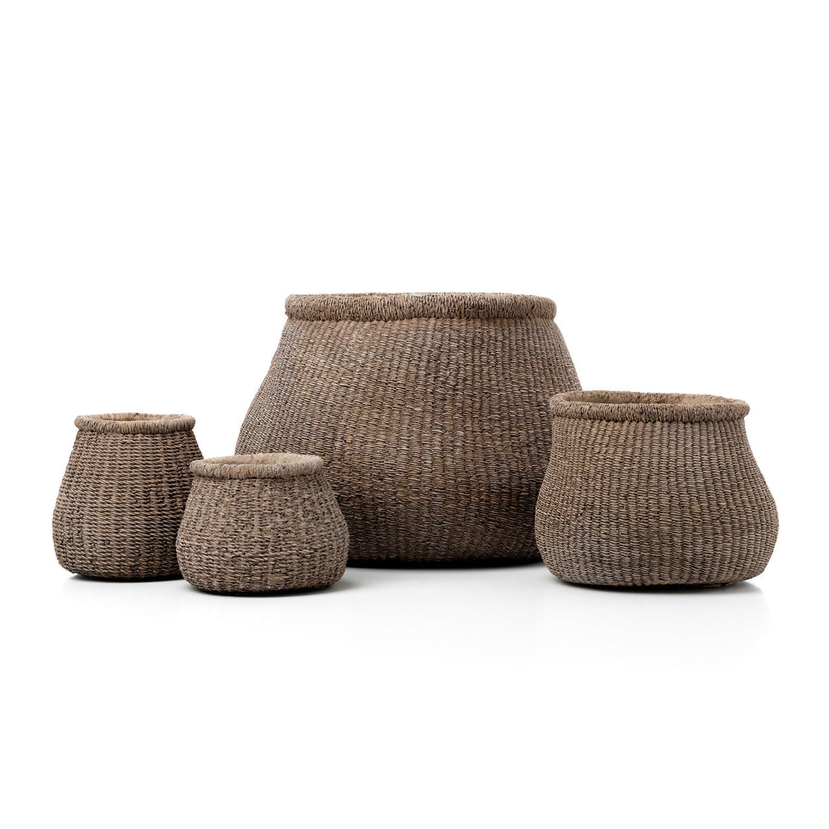 The Faux-Puff Planter - Brown - S