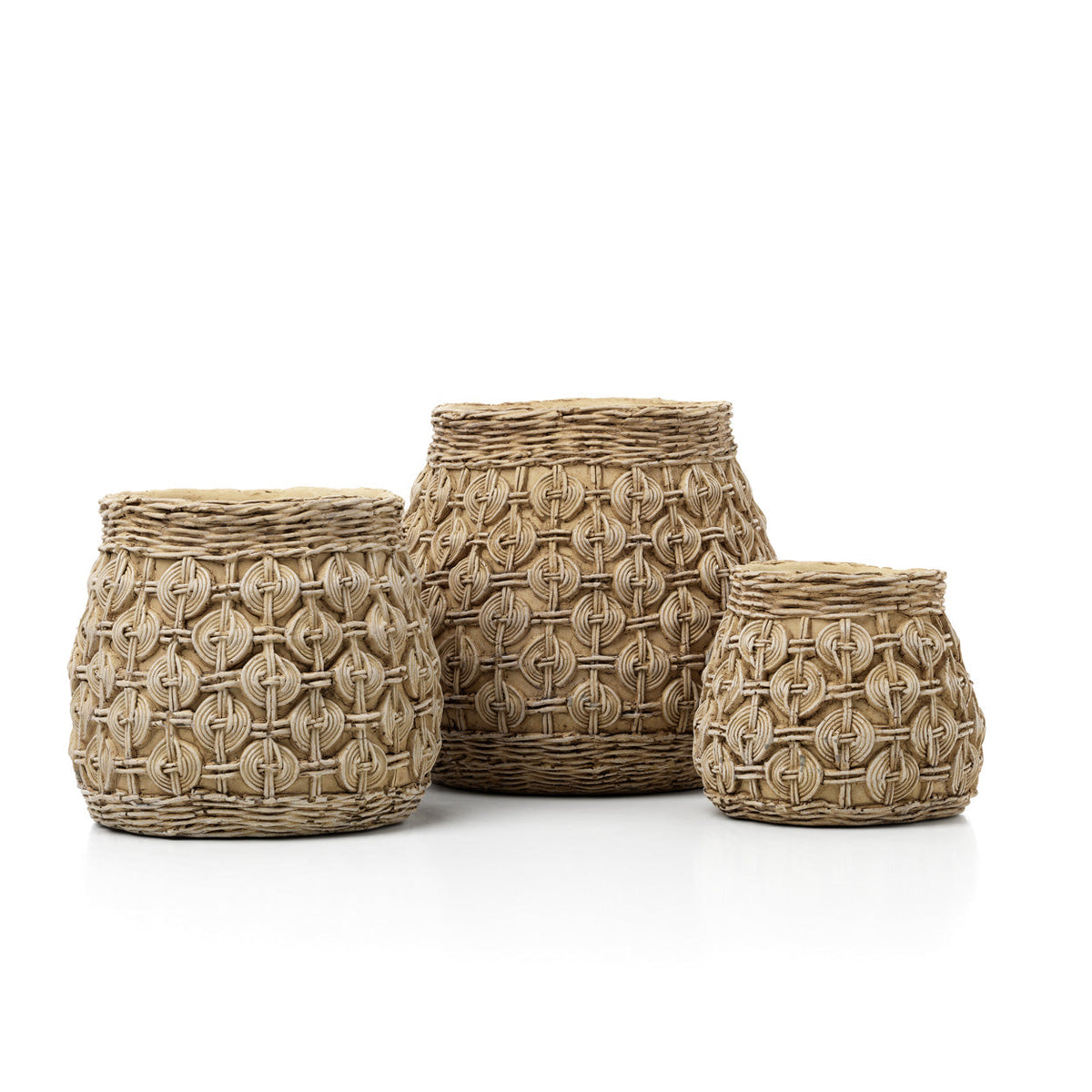 The Knot Concrete Planter - L