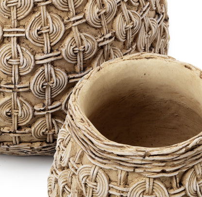 The Knot Concrete Planter - L