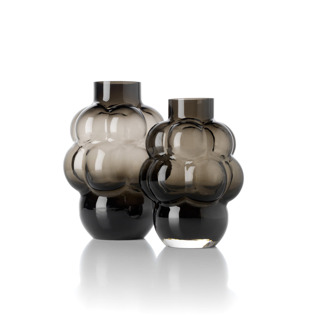 The Grape Vase - Dark Grey - L