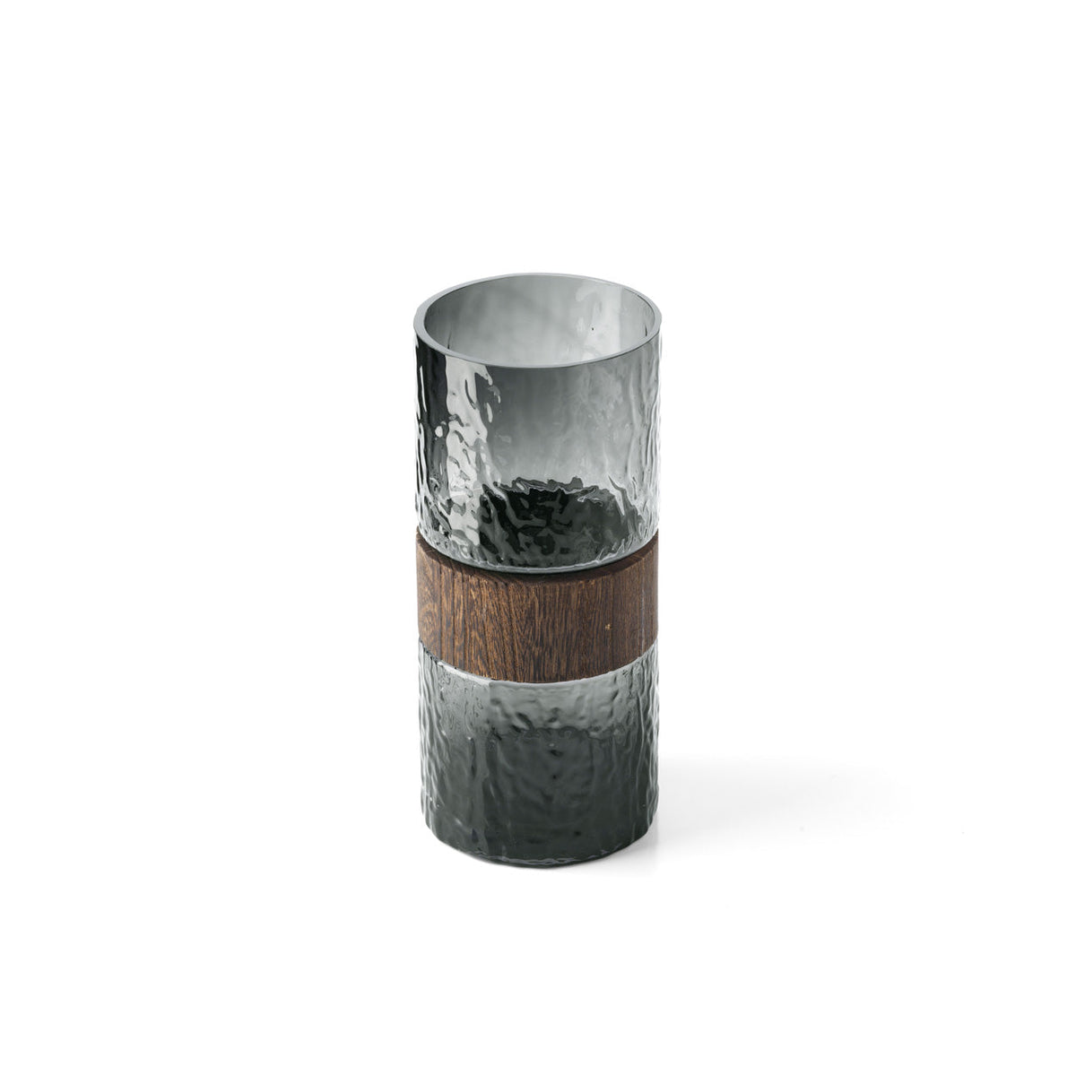 The Wood You Be Mine Vase - Dark Grey - M