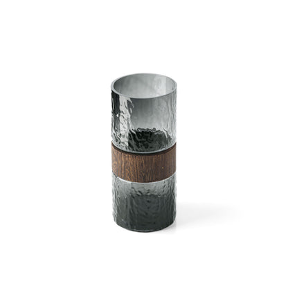 The Wood You Be Mine Vase - Dark Grey - M