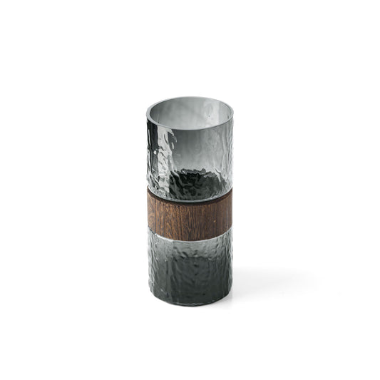 The Wood You Be Mine Vase - Dark Grey - M
