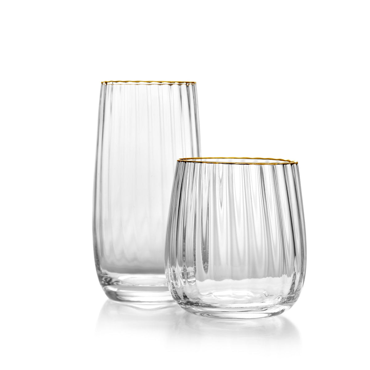 The Golden Rim Highball - Natural Gold