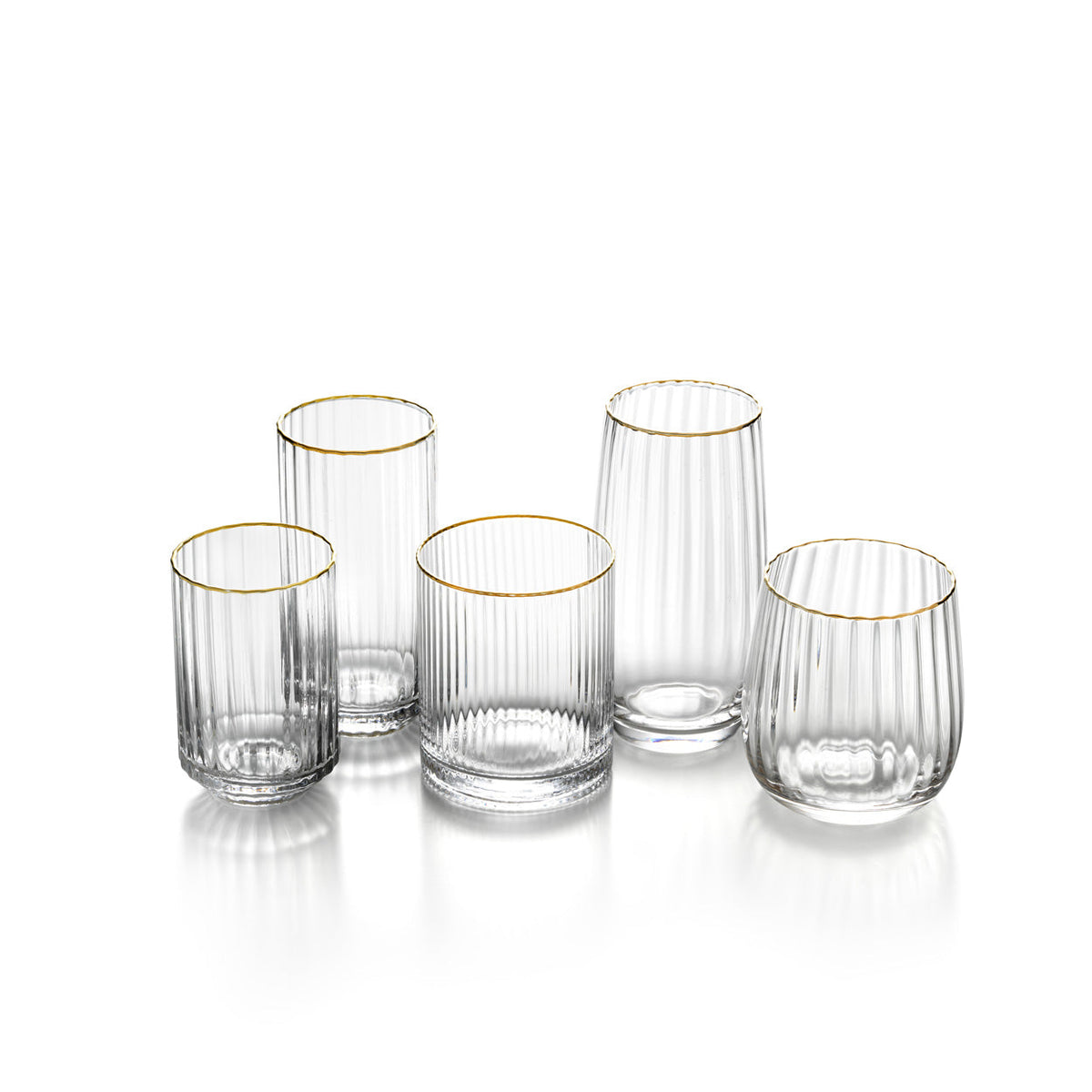 The Golden Sip Tumbler - Natural Gold