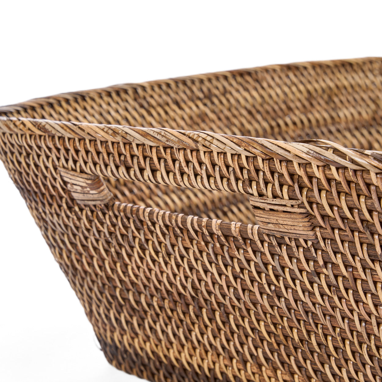 The Hannah Laundry Basket - Natural Brown - L