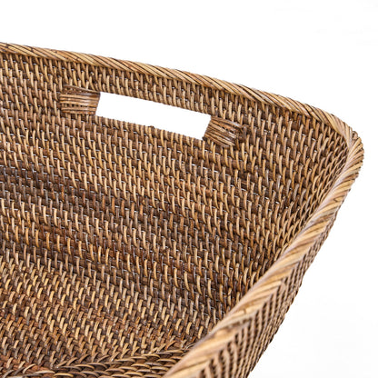 The Hannah Laundry Basket - Natural Brown - L
