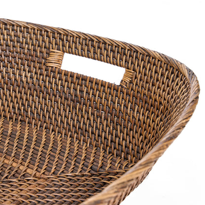 The Hannah Laundry Basket - Natural Brown - M