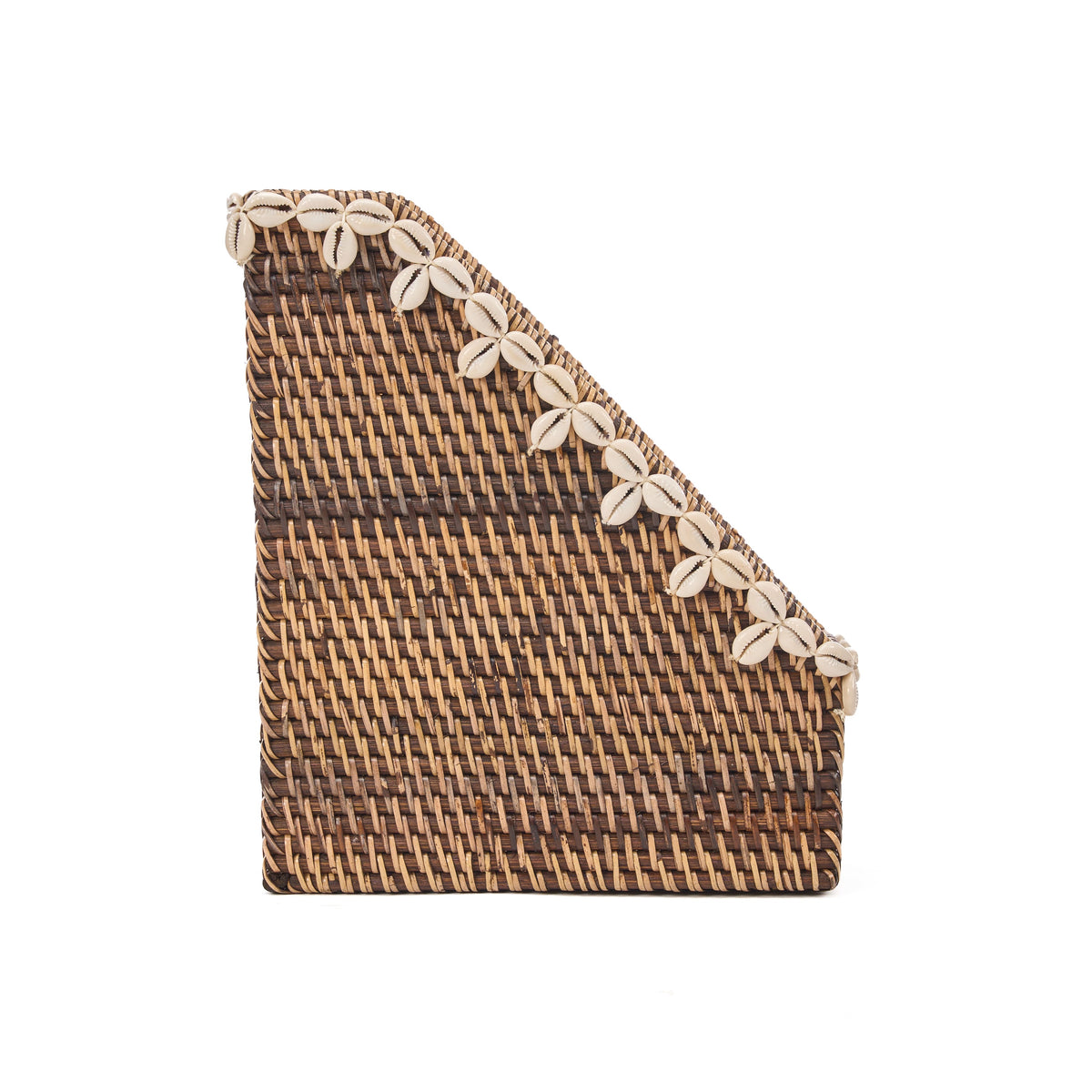 The Shell Edge Organizer - Natural Brown