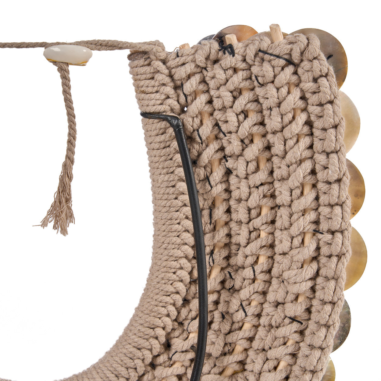 The Clam Couture on Stand - Natural