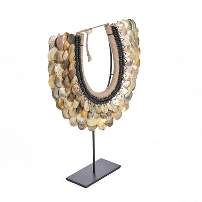 The Clam Couture on Stand - Natural