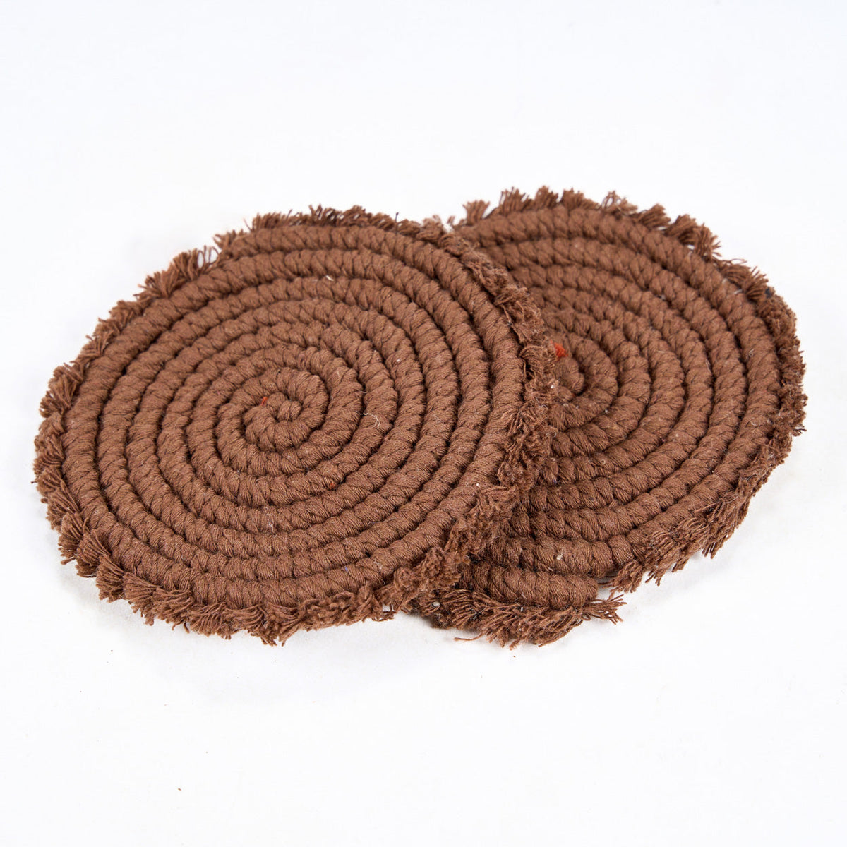 The Cotton Coaster - Dark Wallnut