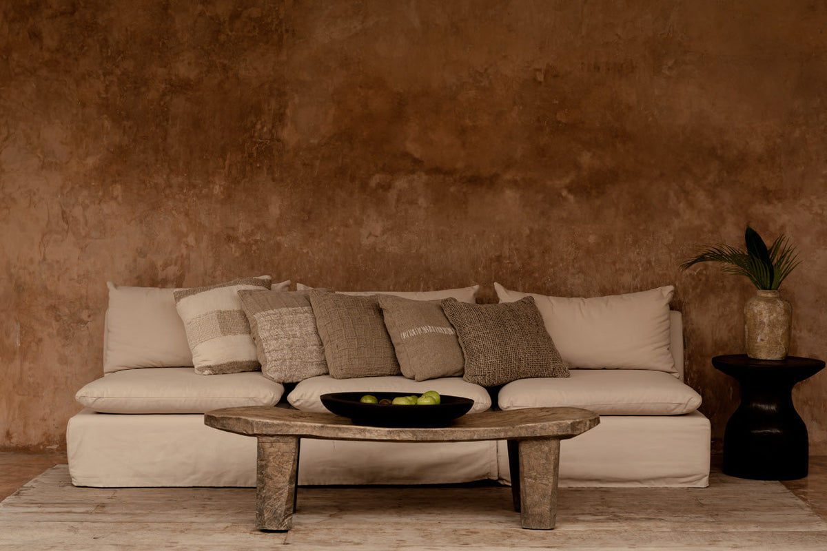 The Linen Edit Cushion Cover - Natural