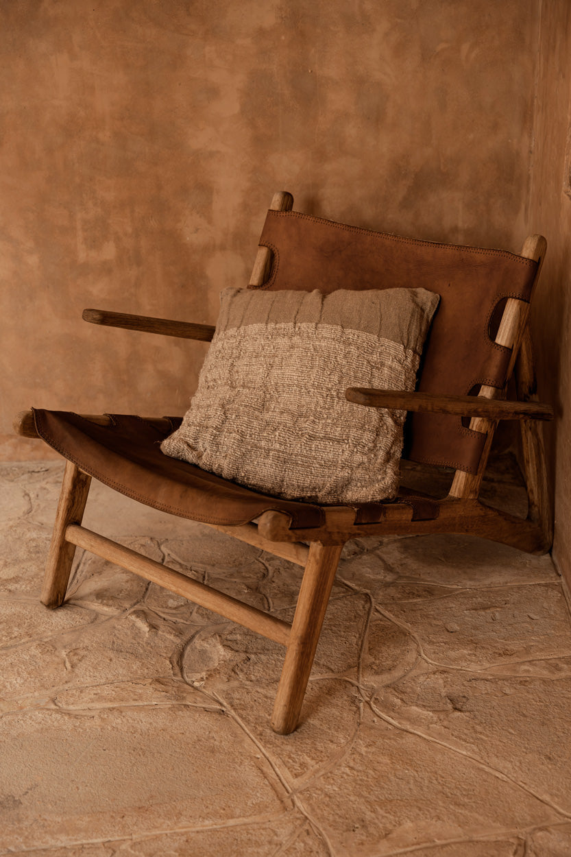 The Linen Edit Cushion Cover - Natural
