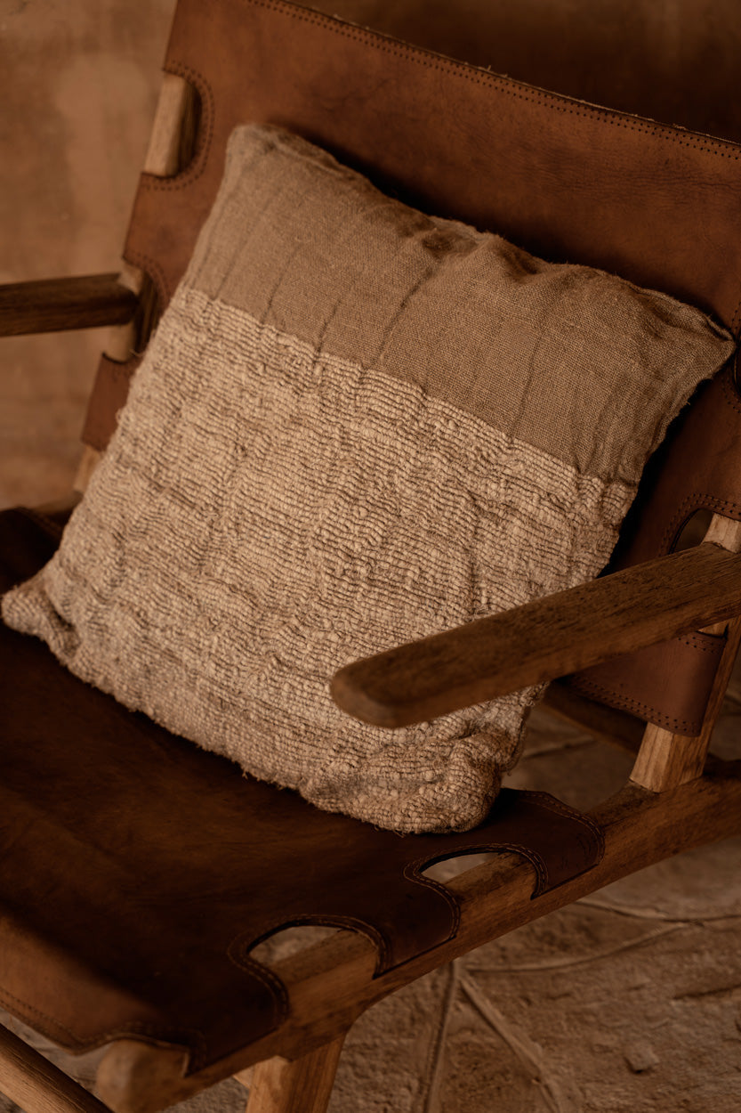 The Linen Edit Cushion Cover - Natural