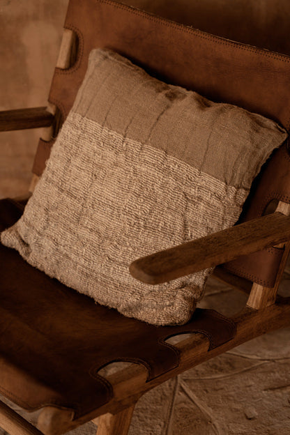 The Linen Edit Cushion Cover - Natural