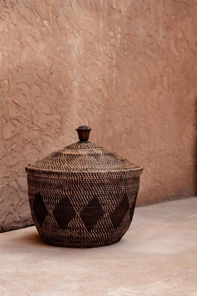 The Storage Crown Basket - Natural Brown