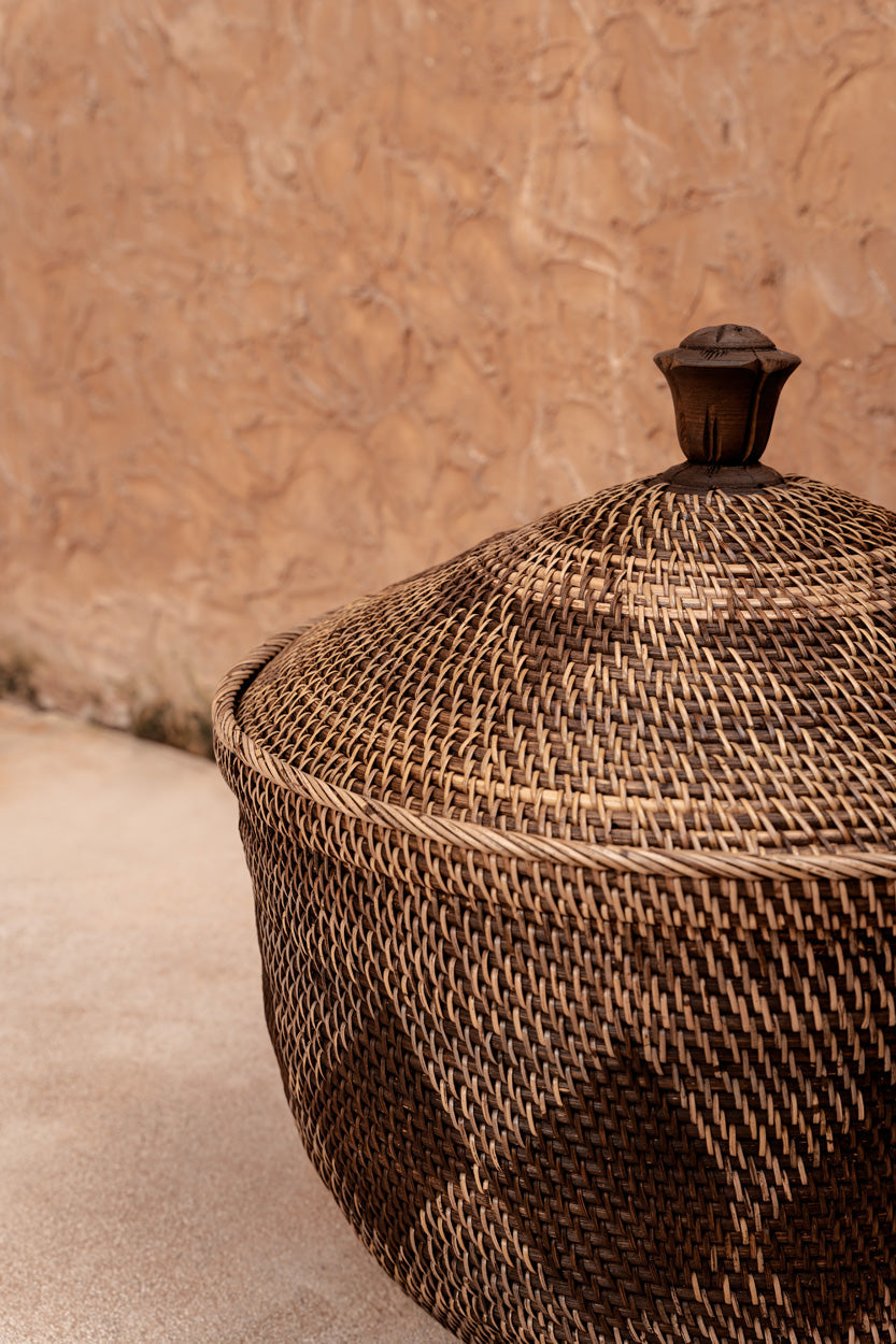 The Storage Crown Basket - Natural Brown