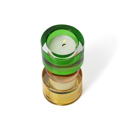 The Solar Jewel Candle Holder - Low